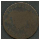1787 Connecticut Colonial Copper Coin