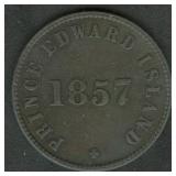 1857 Prince Edward Island Copper Token