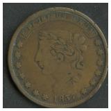 1837 Hard Times Token