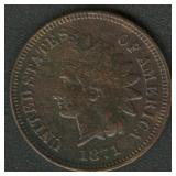 1871 Indian Head Cent