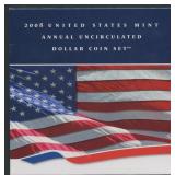 2008 US Mint Annual Uncirculated Dollar Coin Set