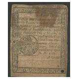 Colonial Currency PA-210 4/10/1777 4 Pence