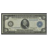 1914 $20 Fed Reserve Note Philadelphia FR-973