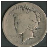 1921 Peace Silver Dollar