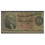 Fractional Currency 25 Cents 4th Issue FR-1303