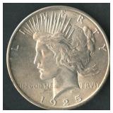1925 Peace Silver Dollar