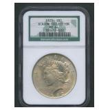1923 Peace Silver Dollar NGC MS 64 Binion