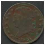1834 Classic Head Half Cent
