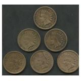 Set of Copper-Nickel Indian Head Cents