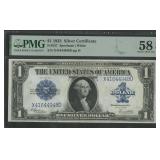1923 $1 Silver Certificate FR-237 PMG 58 EPQ