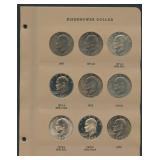 Complete Set of Eisenhower Dollars 1971-1978