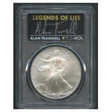 1996 ASE Silver Eagle PCGS MS69 Legends of Life