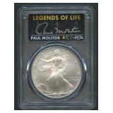 1996 ASE Silver Eagle PCGS MS69 Legends of Life