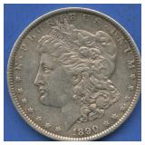 1890 Morgan Silver Dollar