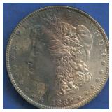 1886 Morgan Silver Dollar