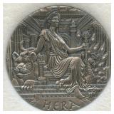 2015 Tuvalu Hera $2 .999 Silver 2 ozt COA