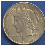 1934-D Peace Silver Dollar