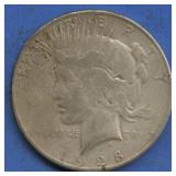 1928-S Peace Silver Dollar