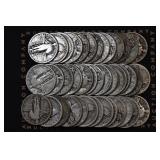 Roll of Mixed Standing Liberty Quarters