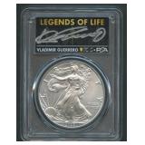 2020 ASE Silver Eagle PCGS MS70 Legends of Life