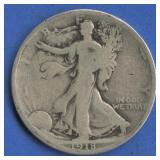 1918 Walking Liberty Half Dollar