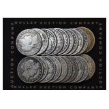 Roll of Mixed Liberty Head Barber Halves