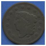 1827 Coronet Head Large Cent