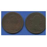 1804 and 1805 Draped Bust Half Cents