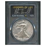 2021 ASE Silver Eagle PCGS MS70 Legends of Life