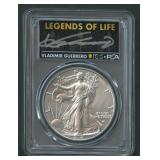 2021 ASE Silver Eagle PCGS MS70 Legends of Life