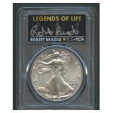 2021 ASE Silver Eagle PCGS MS70 Legends of Life