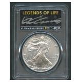 2021 ASE Silver Eagle PCGS MS70 Legends of Life