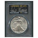 2021 ASE Silver Eagle PCGS MS70 Legends of Life