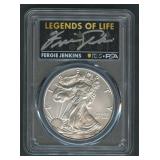 2021 ASE Silver Eagle PCGS MS70 Legends of Life