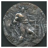 2017 Tokelau Ymir $10 .999 Silver 3 ozt COA