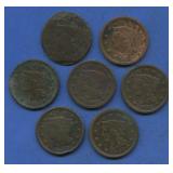 7- Mixed Briaded Hair Large Cents