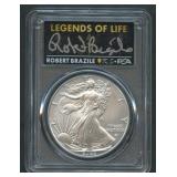 2022 ASE Silver Eagle PCGS MS70 Legends of Life