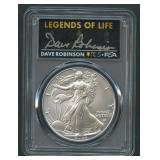 2022 ASE Silver Eagle PCGS MS70 Legends of Life