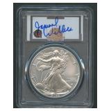 2022 ASE Silver Eagle PCGS MS70 NMBHOF