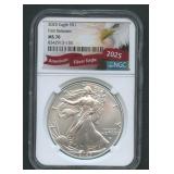 2025 ASE Silver Eagle NGC MS 70