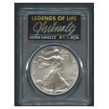 2021 ASE Silver Eagle PCGS MS70 Legends of Life