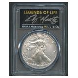 2021 ASE Silver Eagle PCGS MS70 Legends of Life