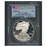 2006-W ASE Silver Eagle PCGS PR69 DCAM