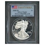 2008-W ASE Silver Eagle PCGS PR69 DCAM