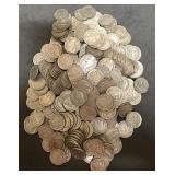 Bag of 250+ Mixed Buffalo Nickels