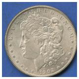 1902-O Morgan Silver Dollar