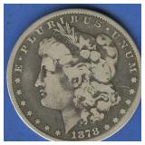 1878-CC Morgan Silver Dollar