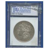 1883-O Morgan Silver Dollar