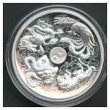 2016 Tuvalu $1 Silver Proof High Relief Coin OGP