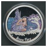 2015 Snow Fairy Proof .999 Silver 0.5 ozt